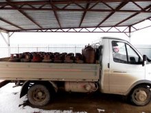 Машина доставки газовых баллонов